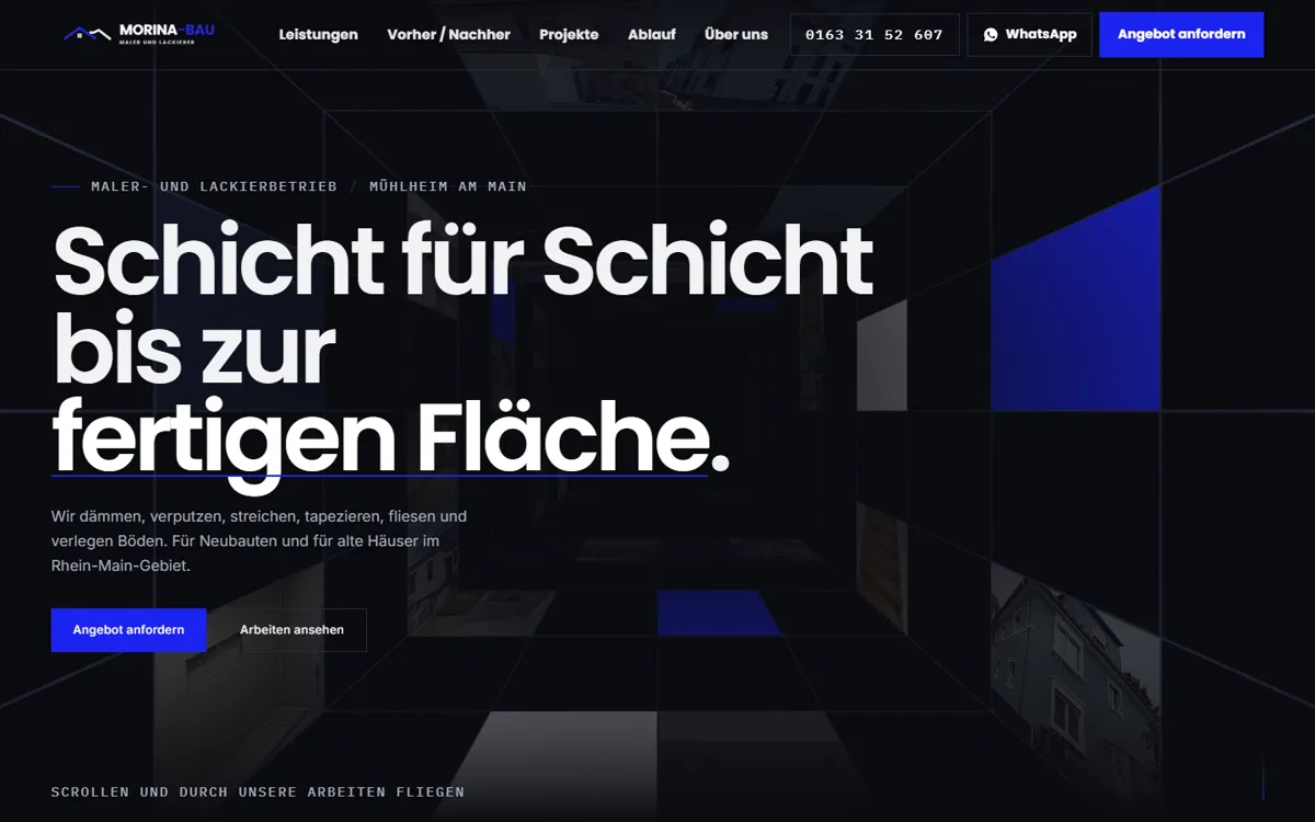 Kundenwebseite